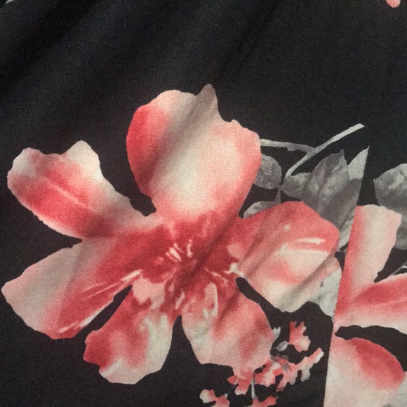 Tropical Floral Tube Top Maxi Dress - Picture 4 of 4